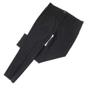 NWT Theory Testra 2B Sevona in Black Stretch Wool Tapered Slim Ankle Pants 12
